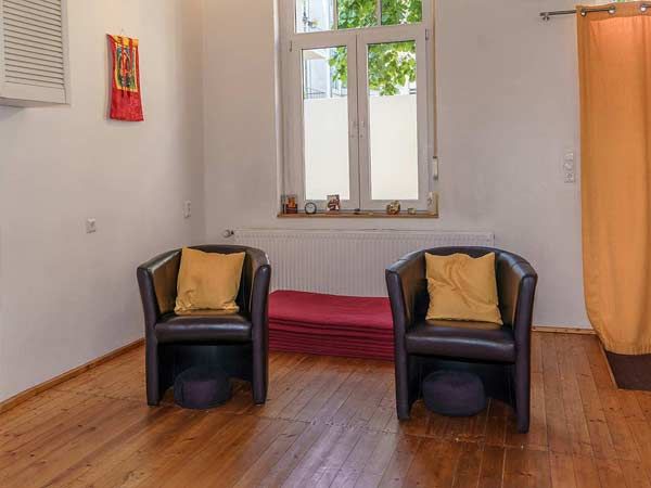 Gesprächsecke in der Praxis